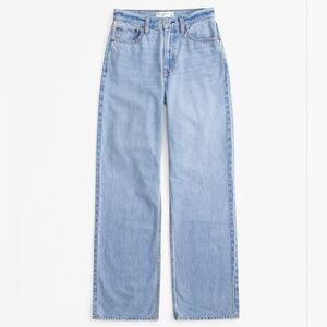 Abercrombie High Rise Loose Jean Medium